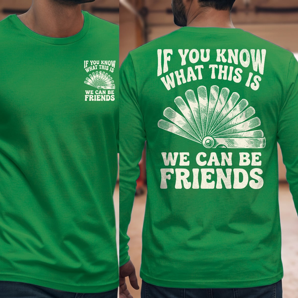Irish Green | Front & Back