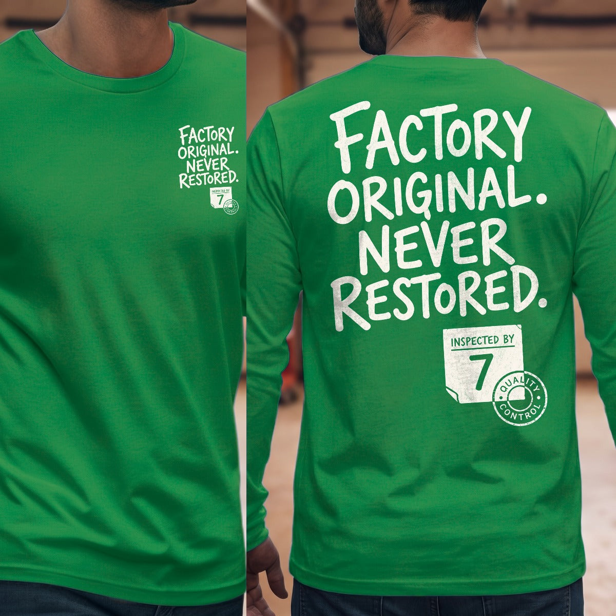 Irish Green | Front & Back