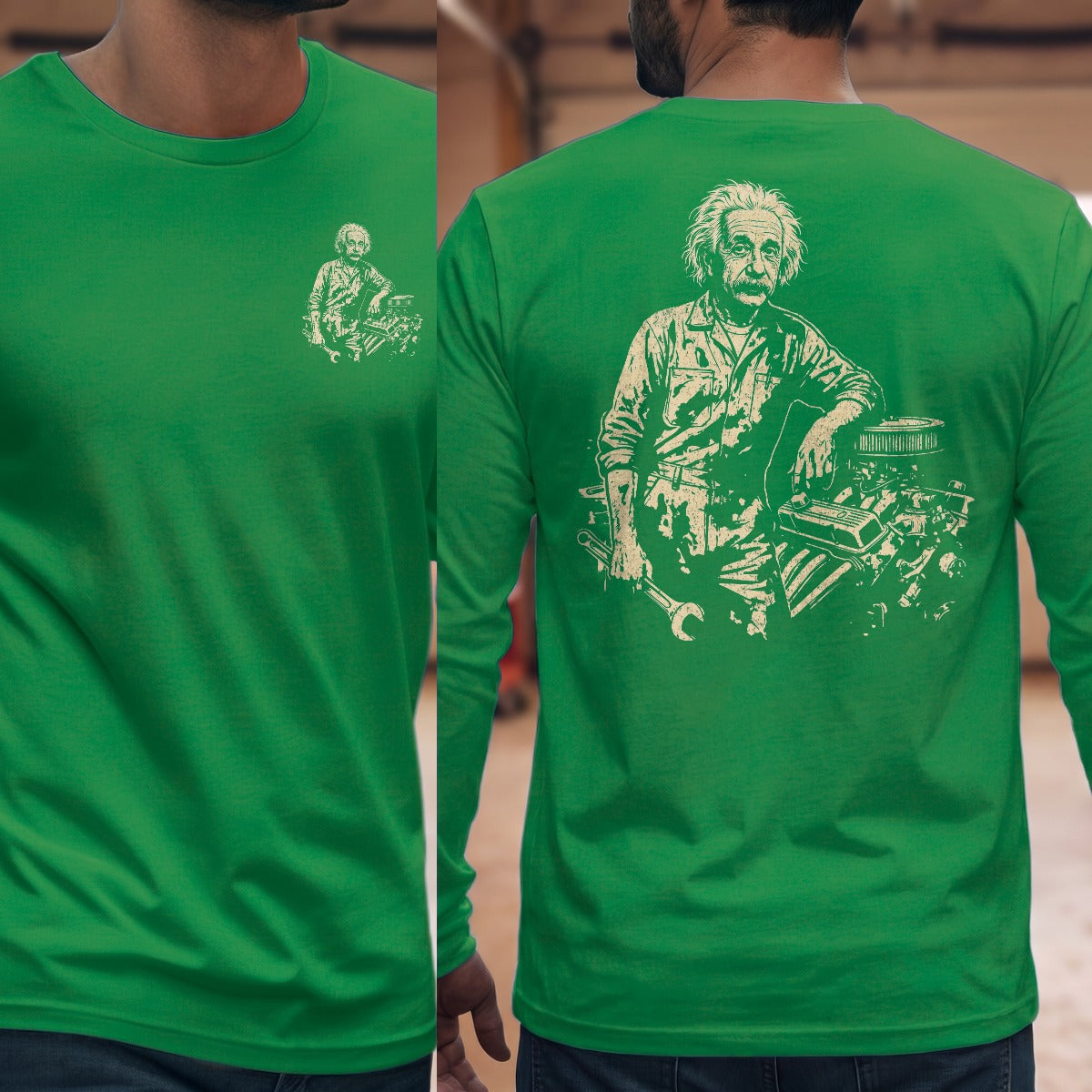 Irish Green | Front & Back