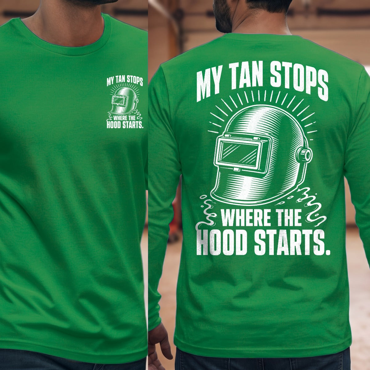 Irish Green | Front & Back