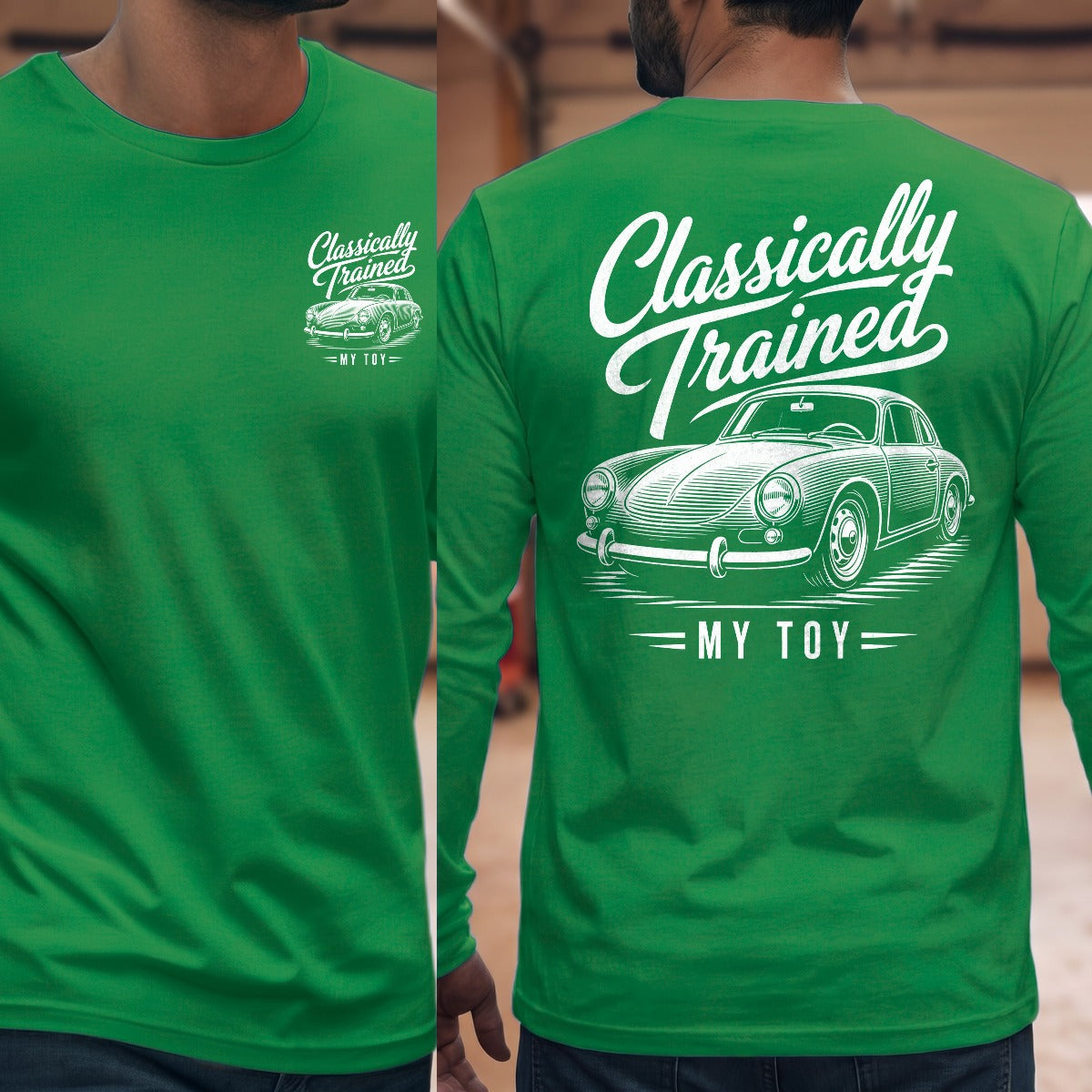 Irish Green | Front & Back