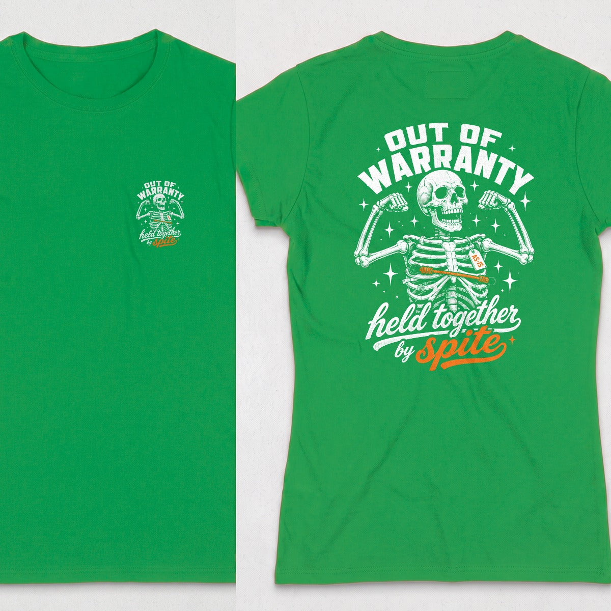 Irish Green | Front & Back