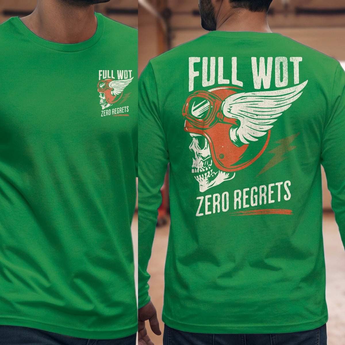 Irish Green | Front & Back
