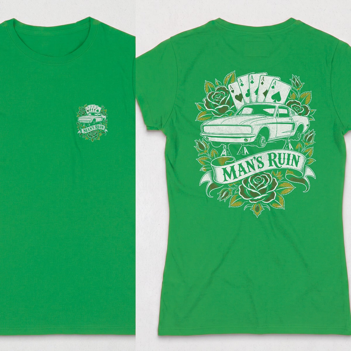 Irish Green | Front & Back