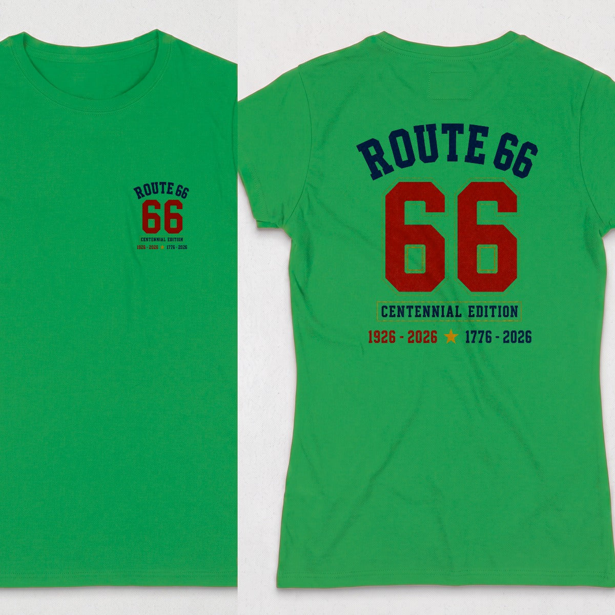 Irish Green | Front & Back