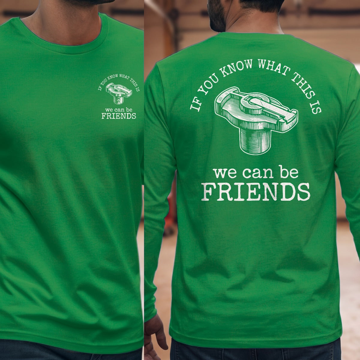 Irish Green | Front & Back