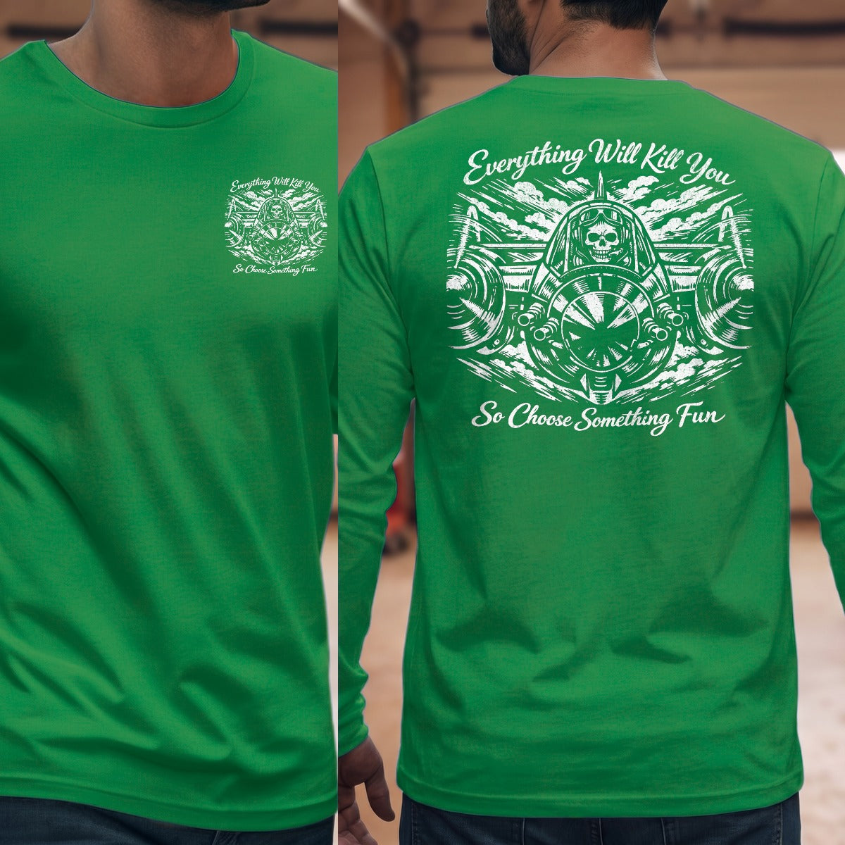 Irish Green | Front & Back