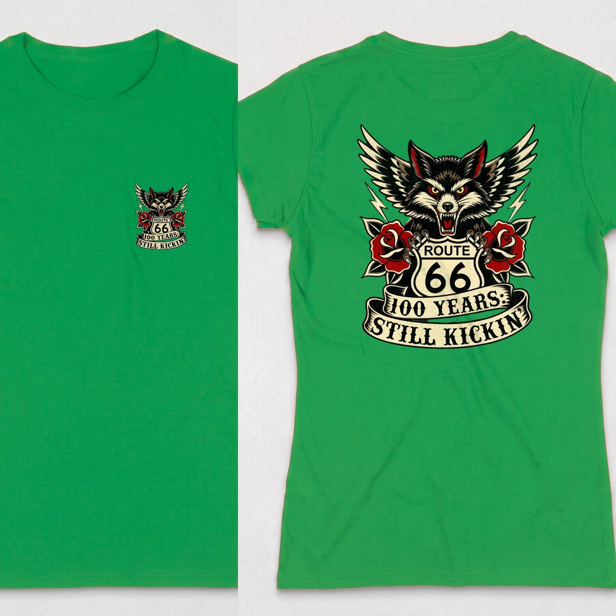 Irish Green | Front & Back