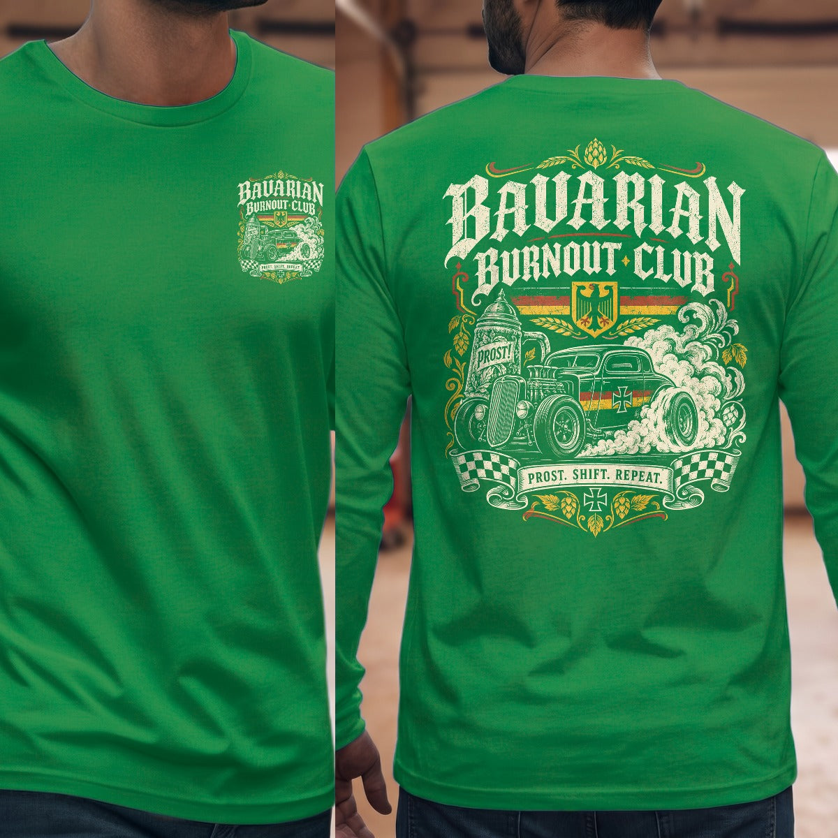 Irish Green | Front & Back