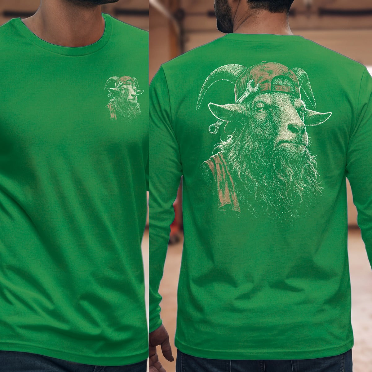 Irish Green | Front & Back