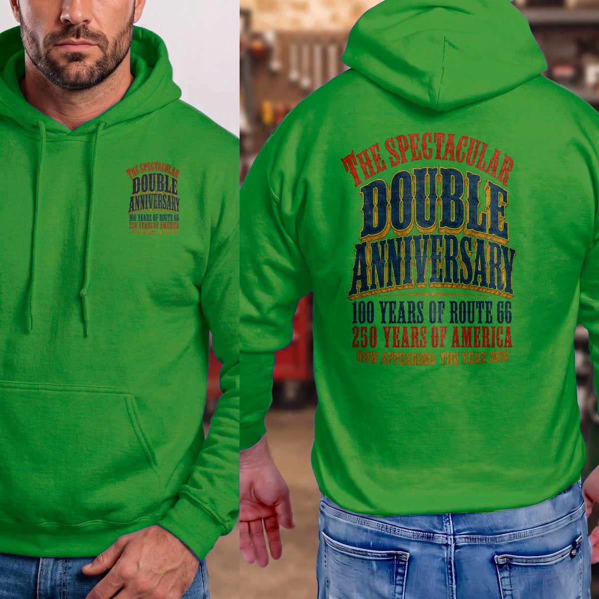 Irish Green | Front & Back