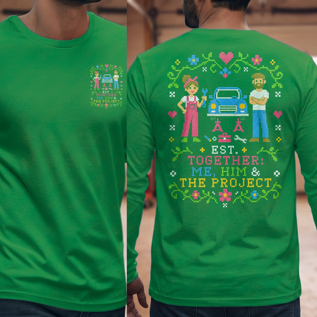 Irish Green | Front & Back