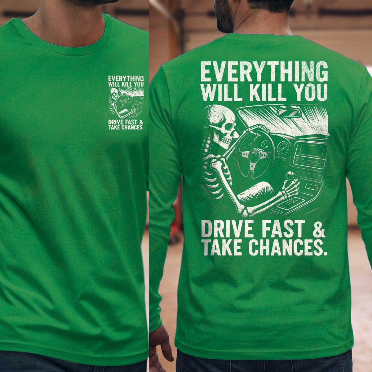 Irish Green | Front & Back