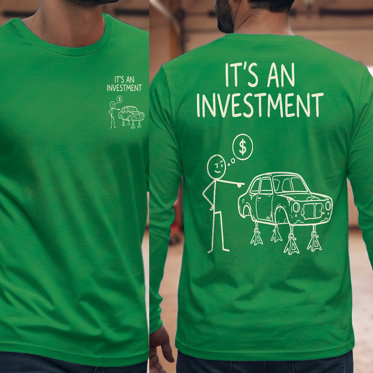 Irish Green | Front & Back