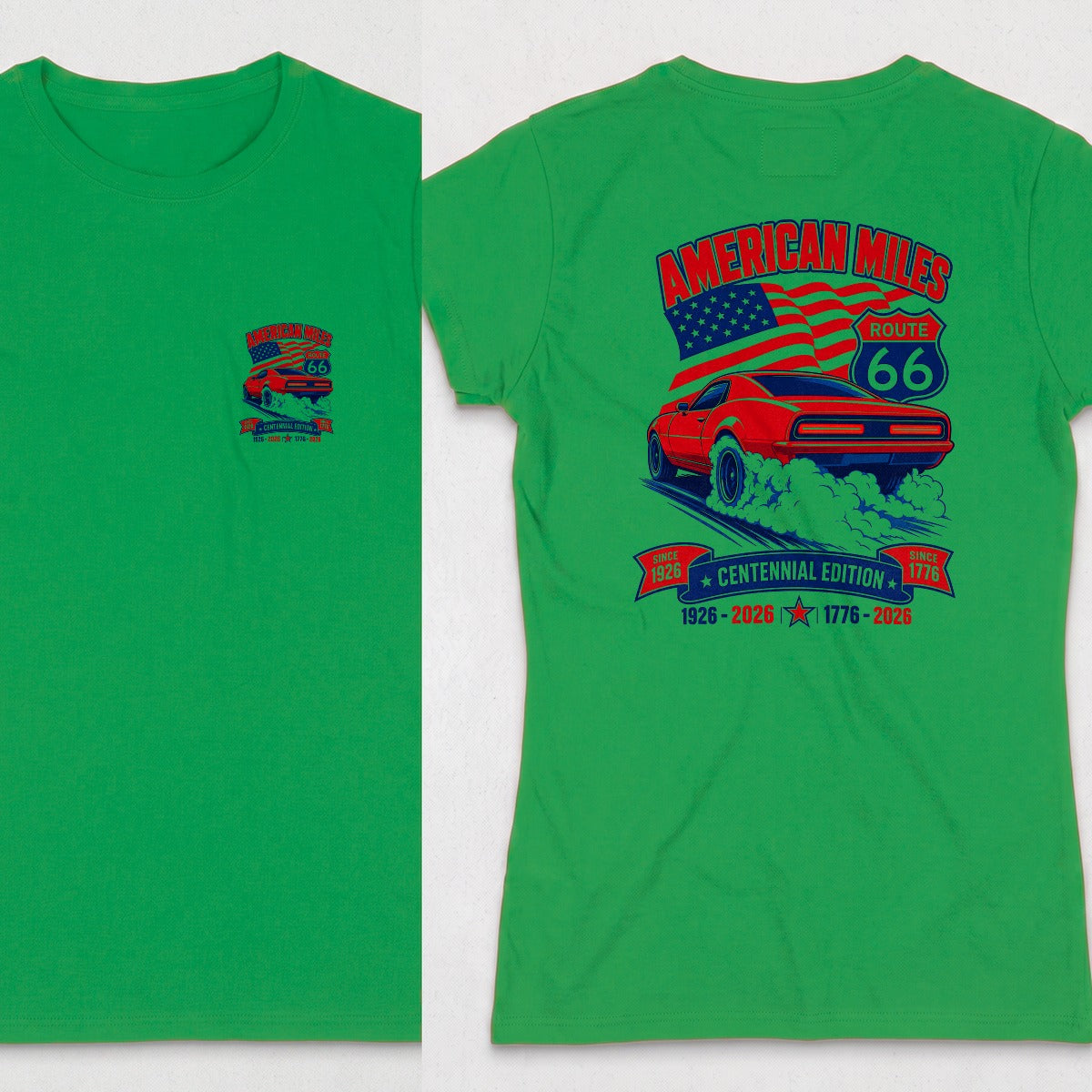 Irish Green | Front & Back
