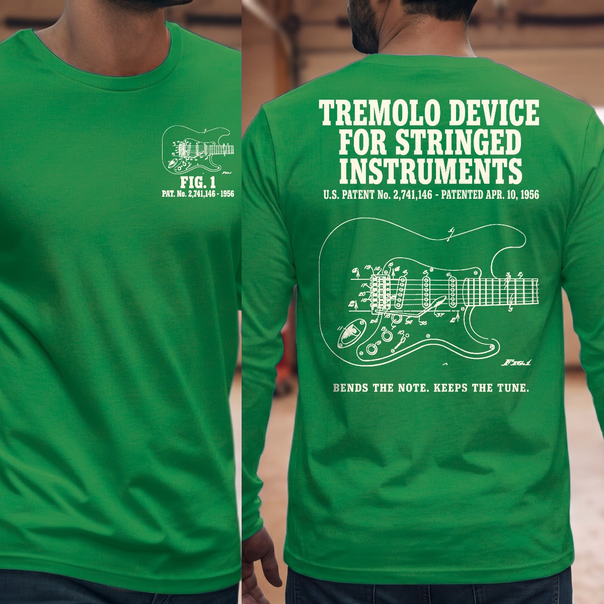 Irish Green | Front & Back