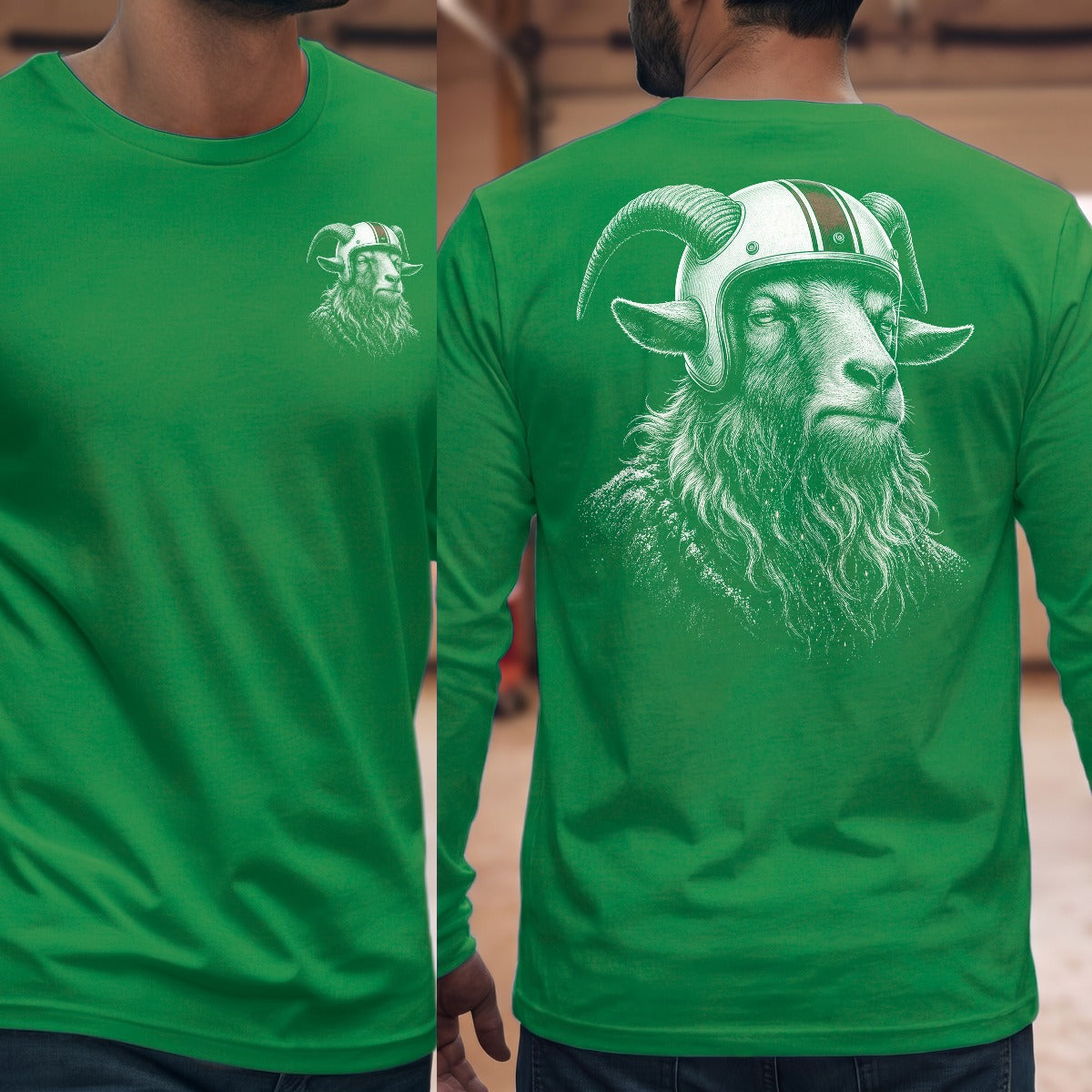 Irish Green | Front & Back