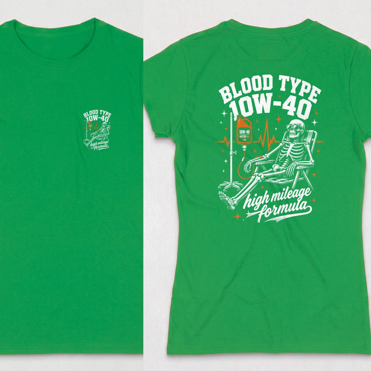 Irish Green | Front & Back