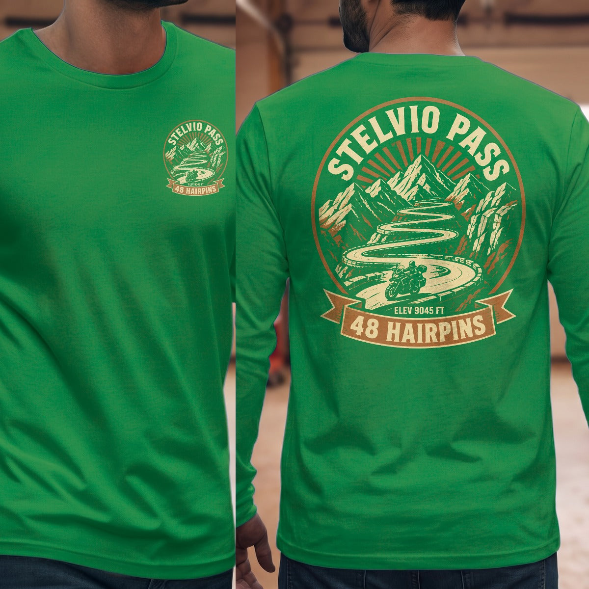 Irish Green | Front & Back