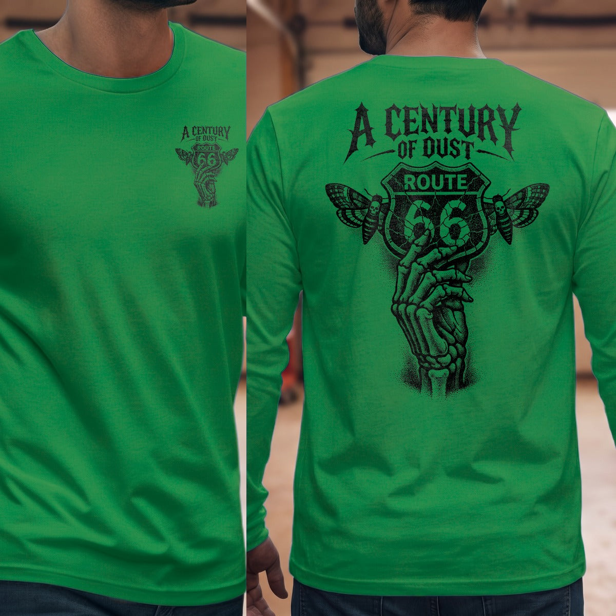Irish Green | Front & Back