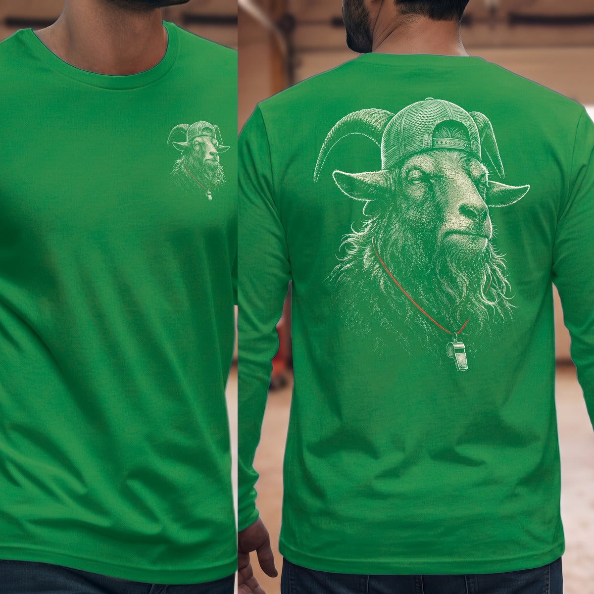 Irish Green | Front & Back