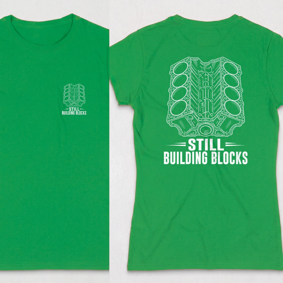 Irish Green | Front & Back