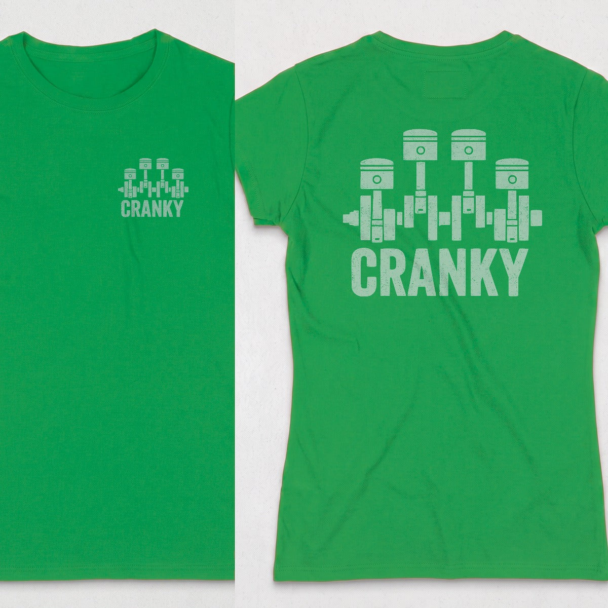 Irish Green | Left Chest + Back