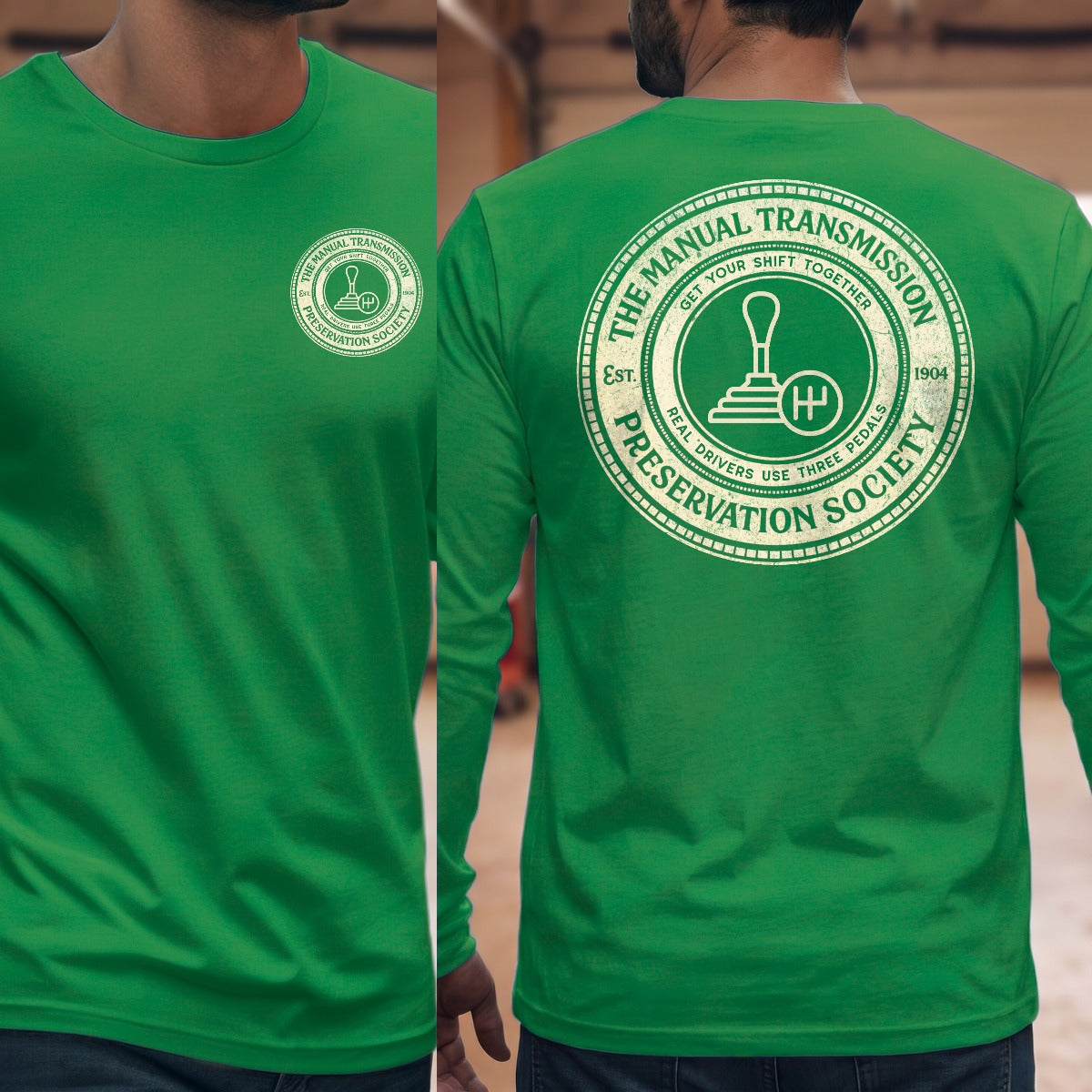 Irish Green | Front & Back