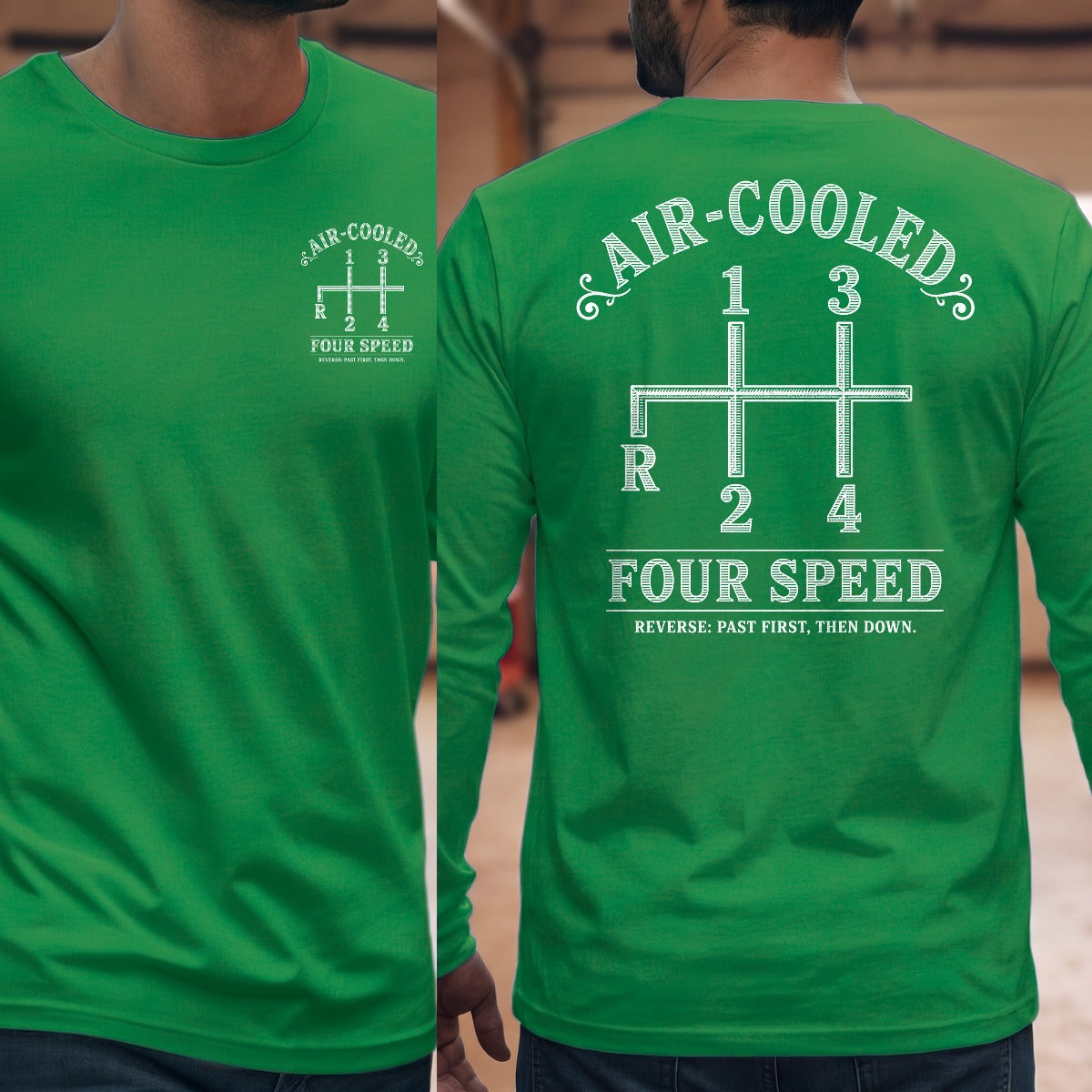 Irish Green | Front & Back