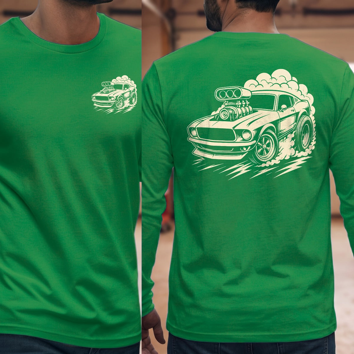 Irish Green | Front & Back
