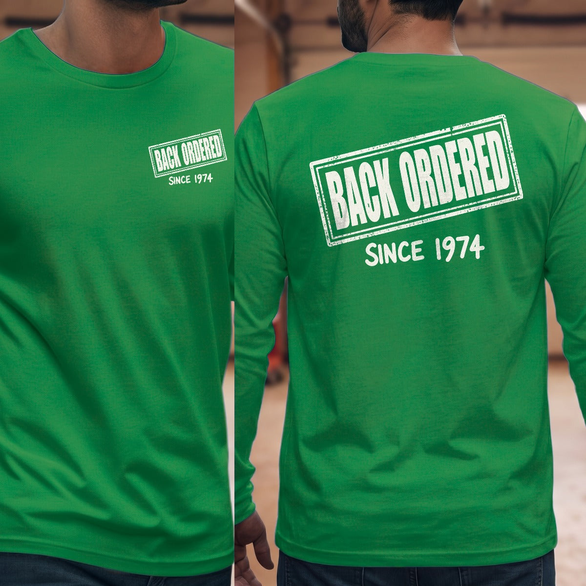 Irish Green | Front & Back