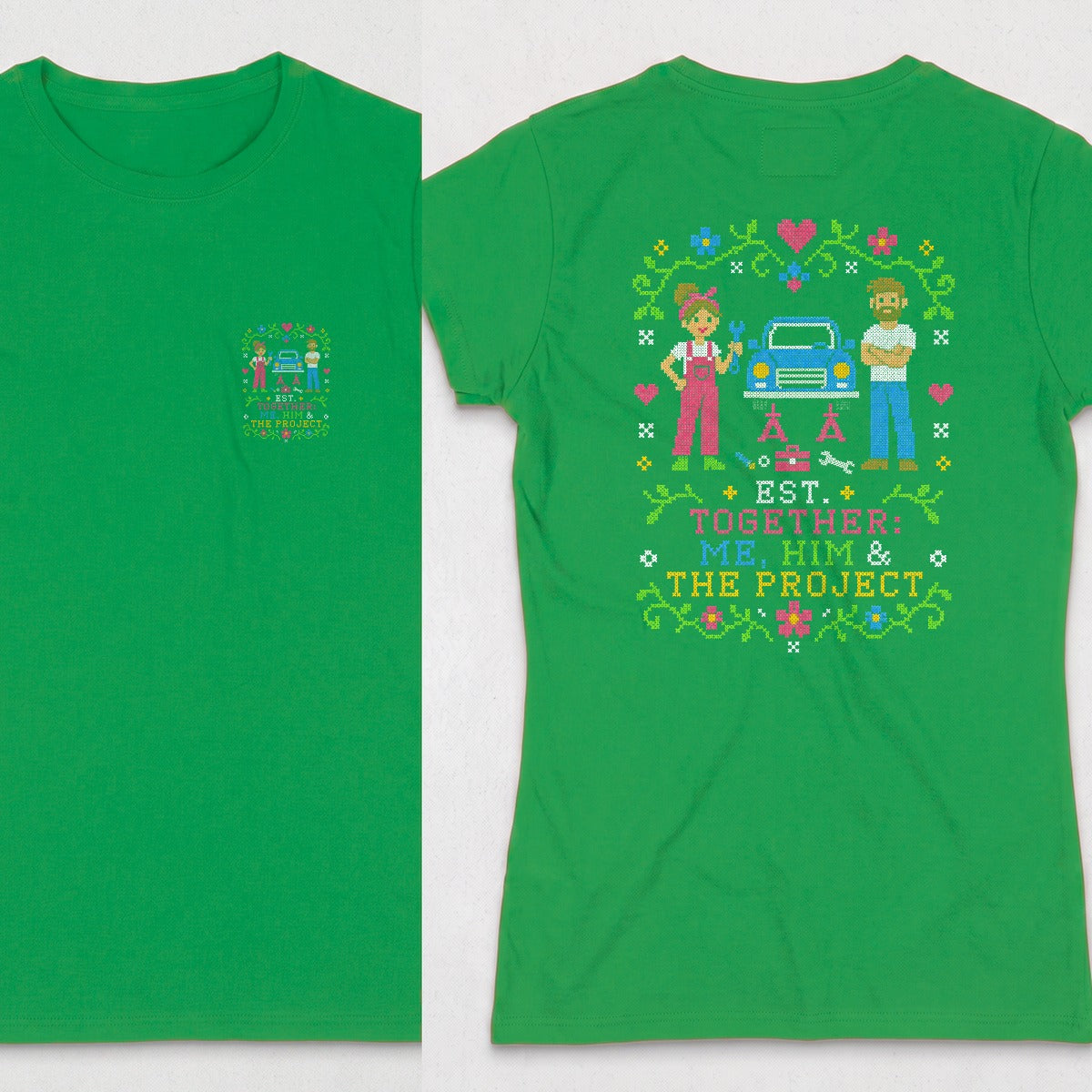 Irish Green | Front & Back