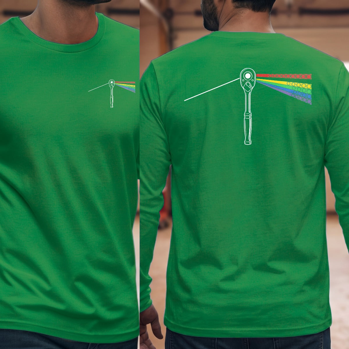 Irish Green | Front & Back