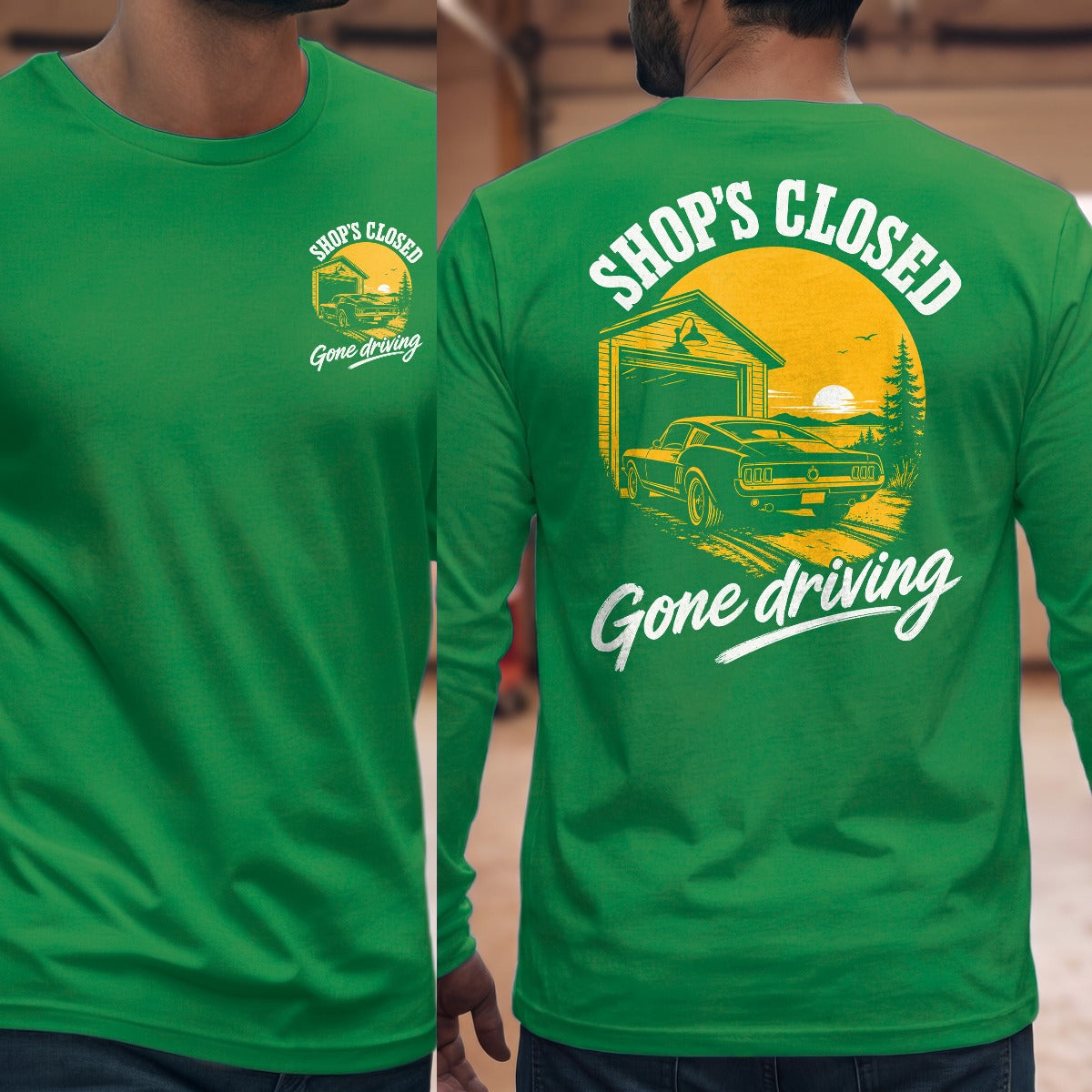 Irish Green | Front & Back