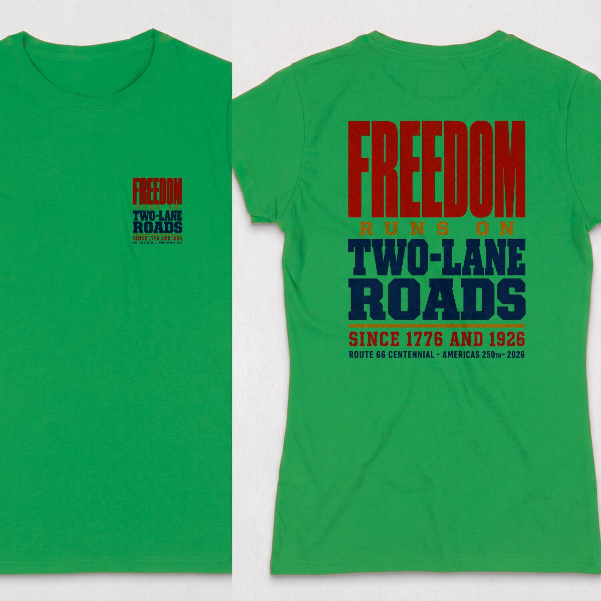 Irish Green | Front & Back