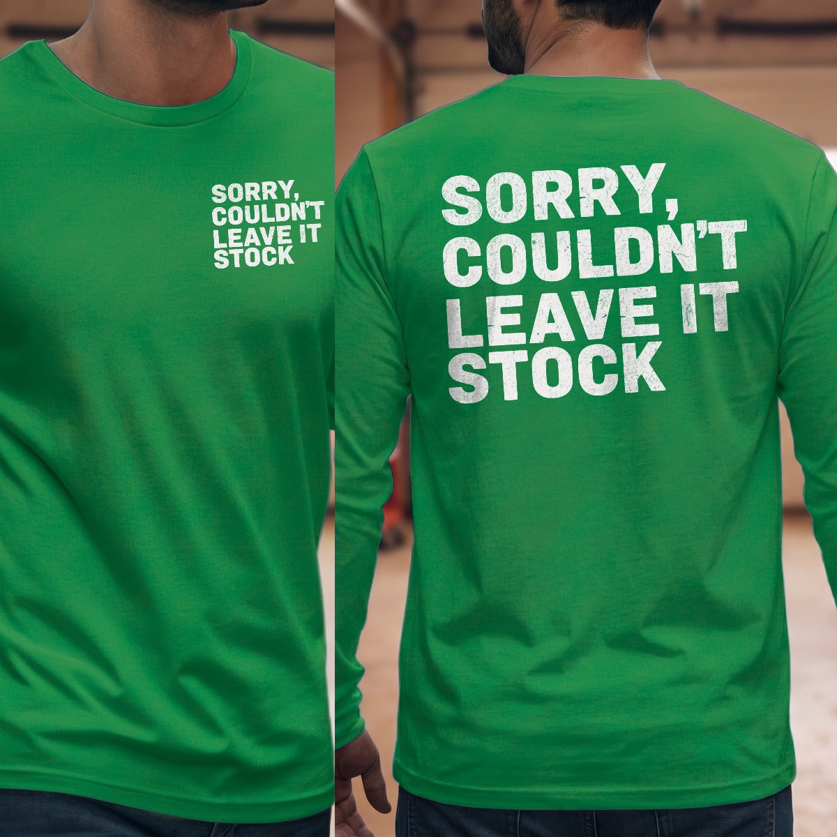 Irish Green | Front & Back