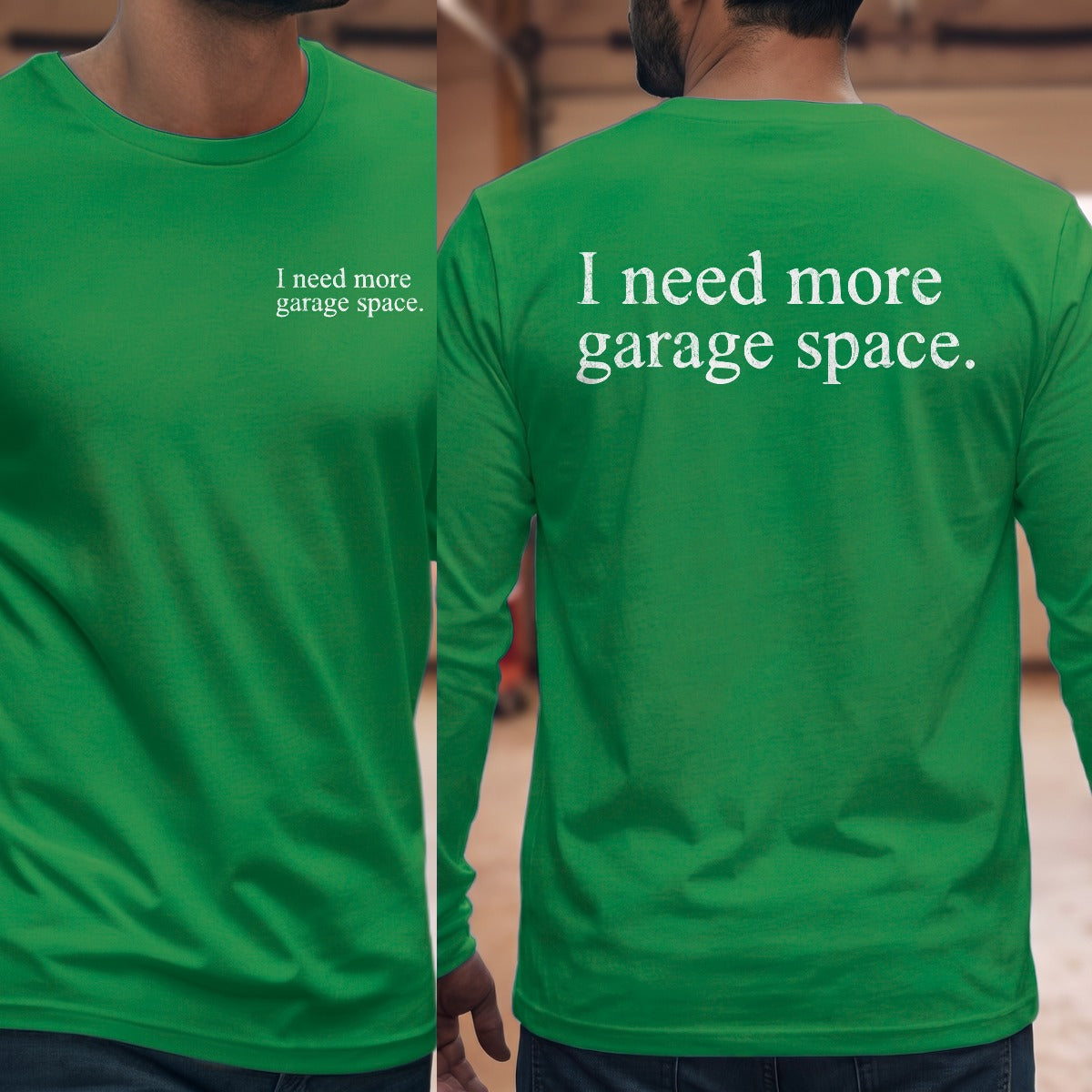 Irish Green | Front & Back
