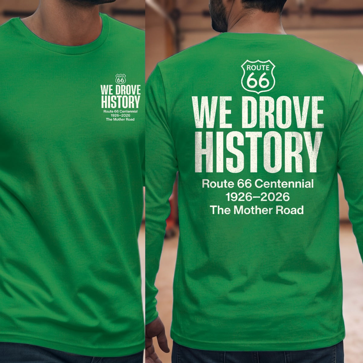 Irish Green | Front & Back