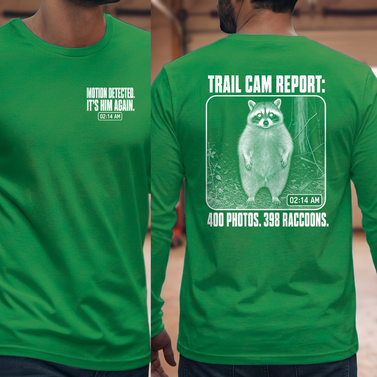 Irish Green | Left Chest + Back