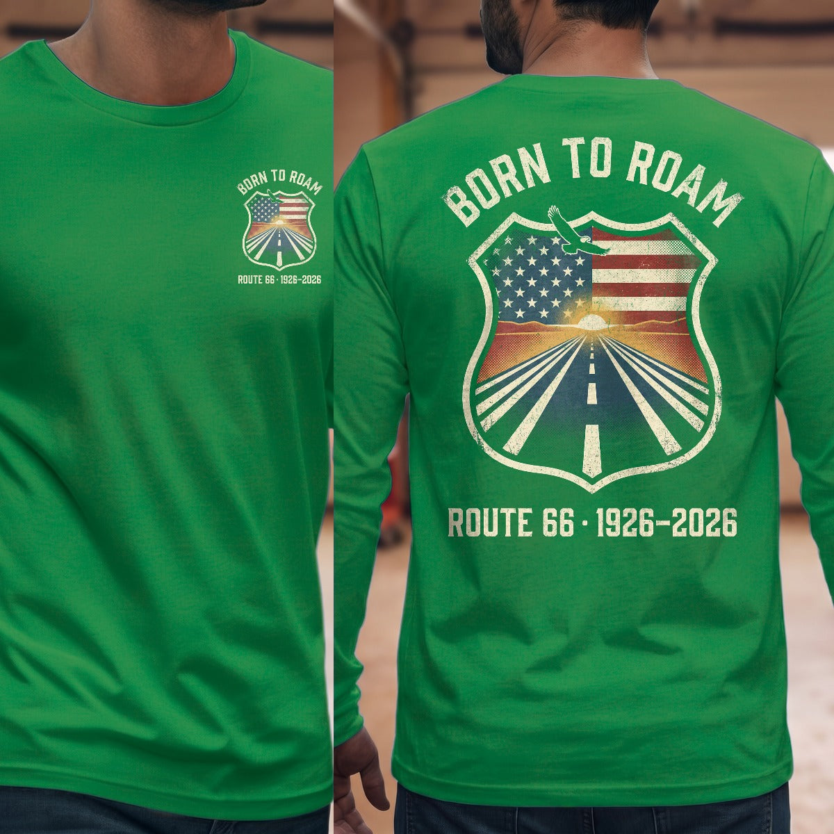 Irish Green | Front & Back