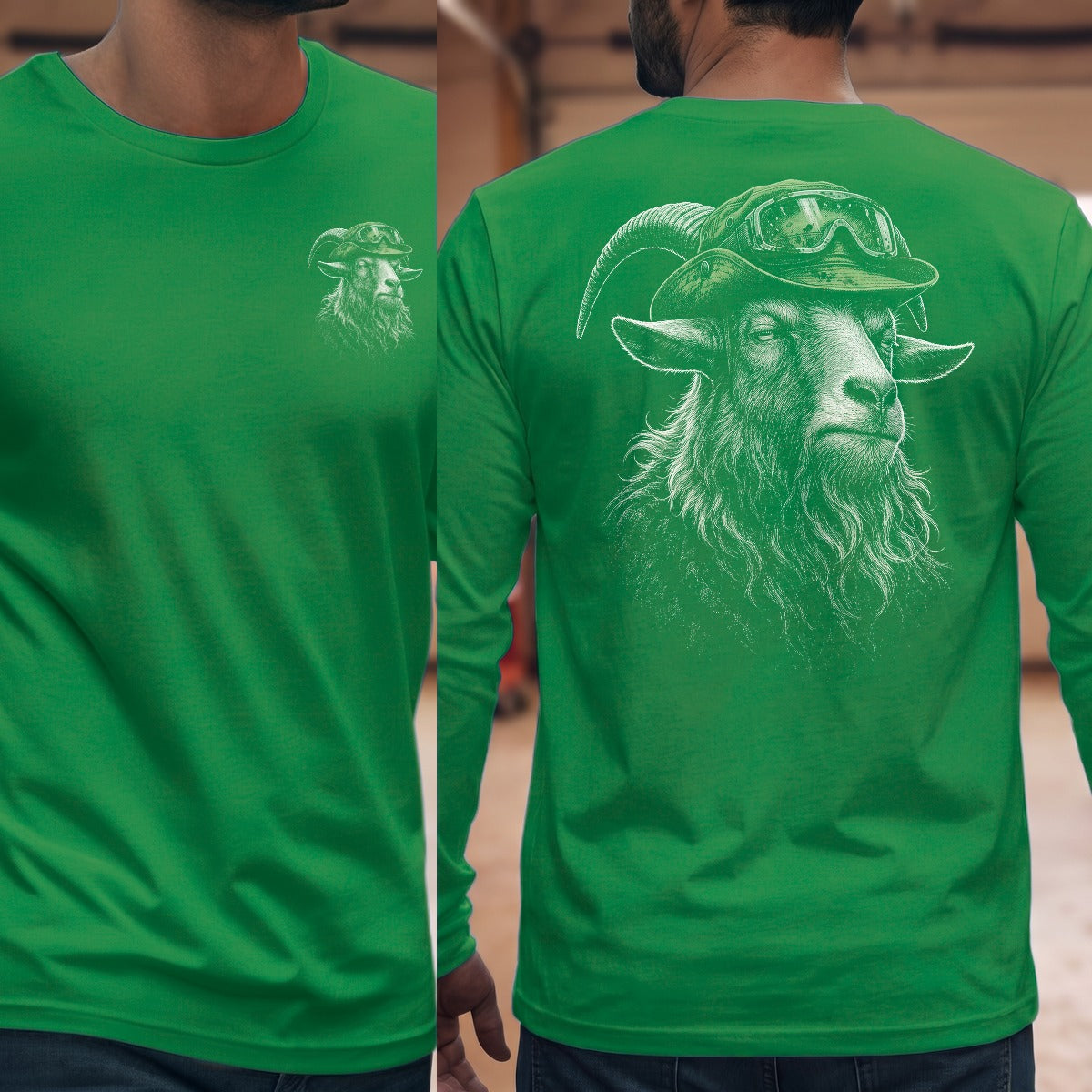 Irish Green | Front & Back