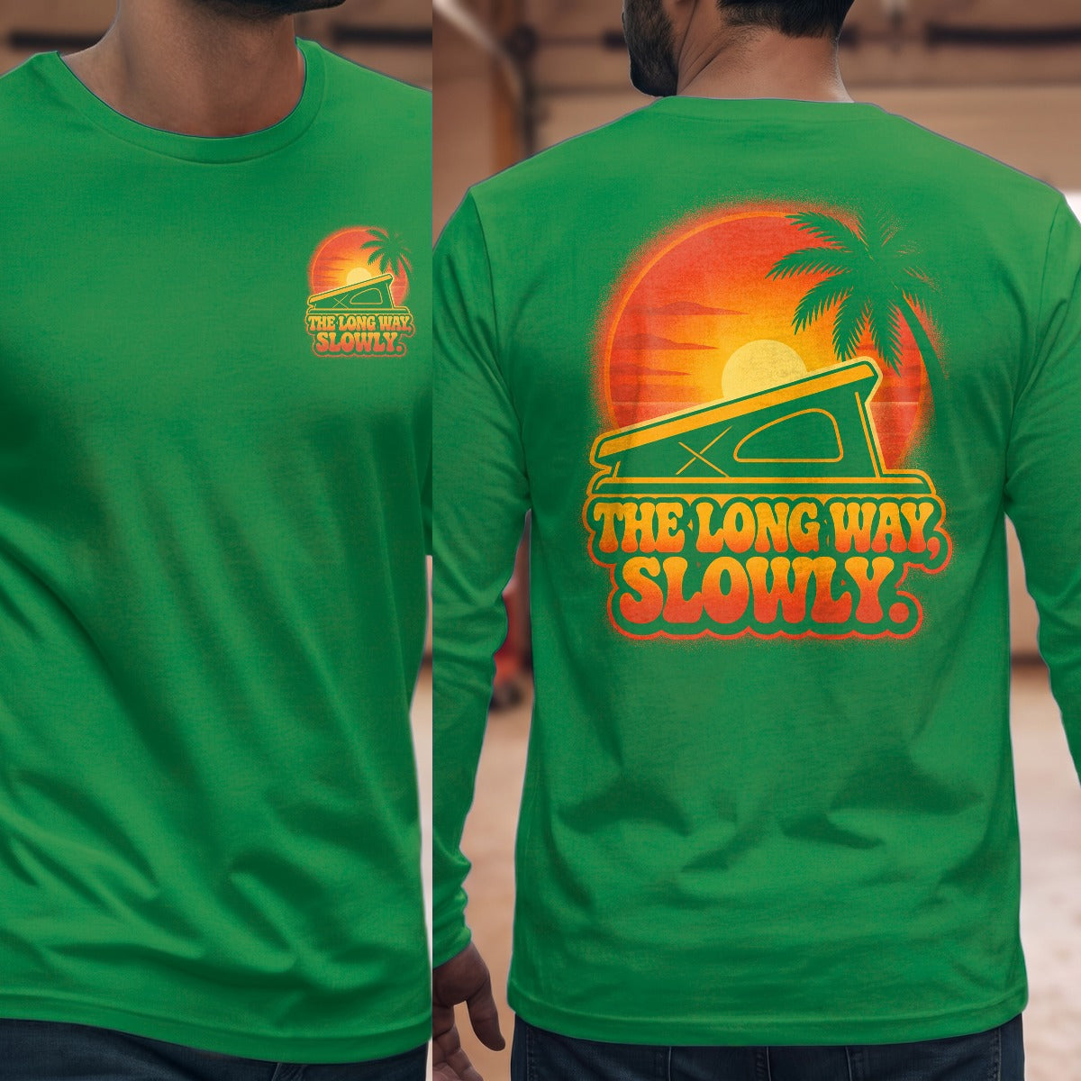 Irish Green | Front & Back