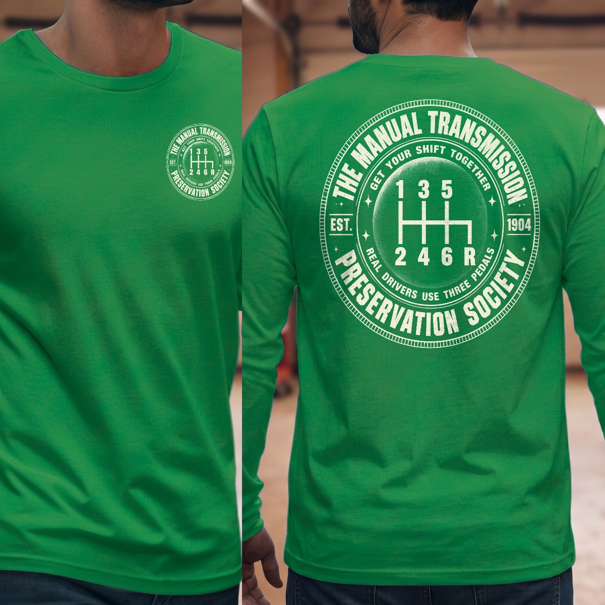 Irish Green | Front & Back