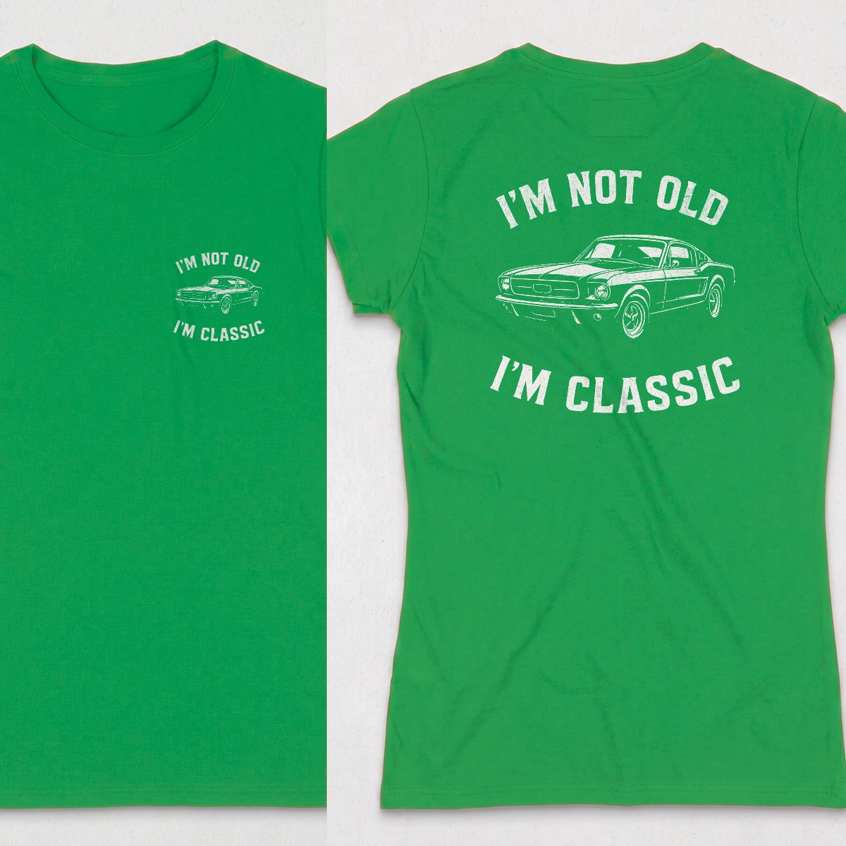 Irish Green | Front & Back