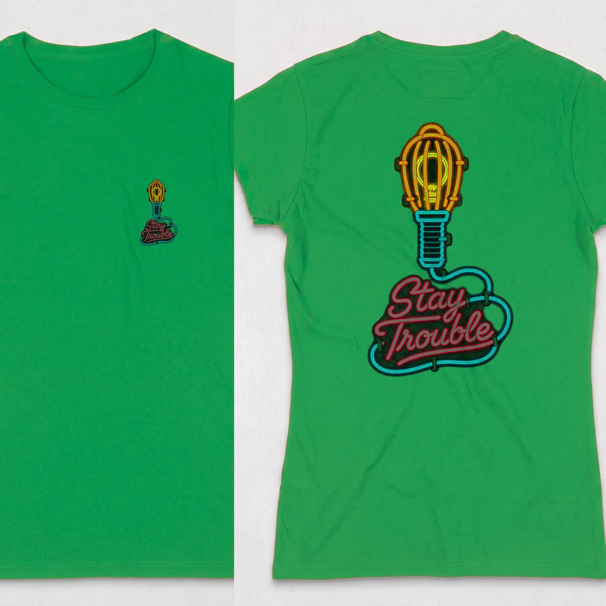 Irish Green | Front & Back