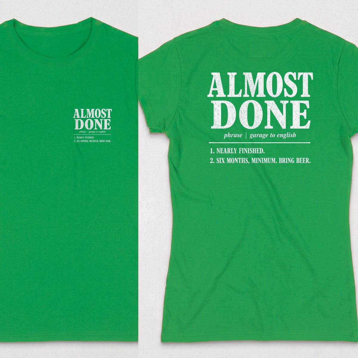 Irish Green | Front & Back