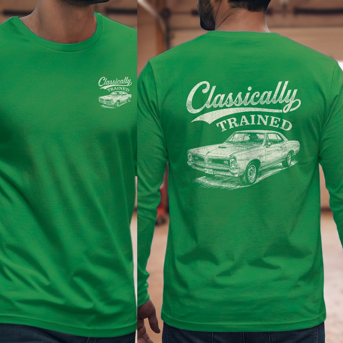 Irish Green | Front & Back