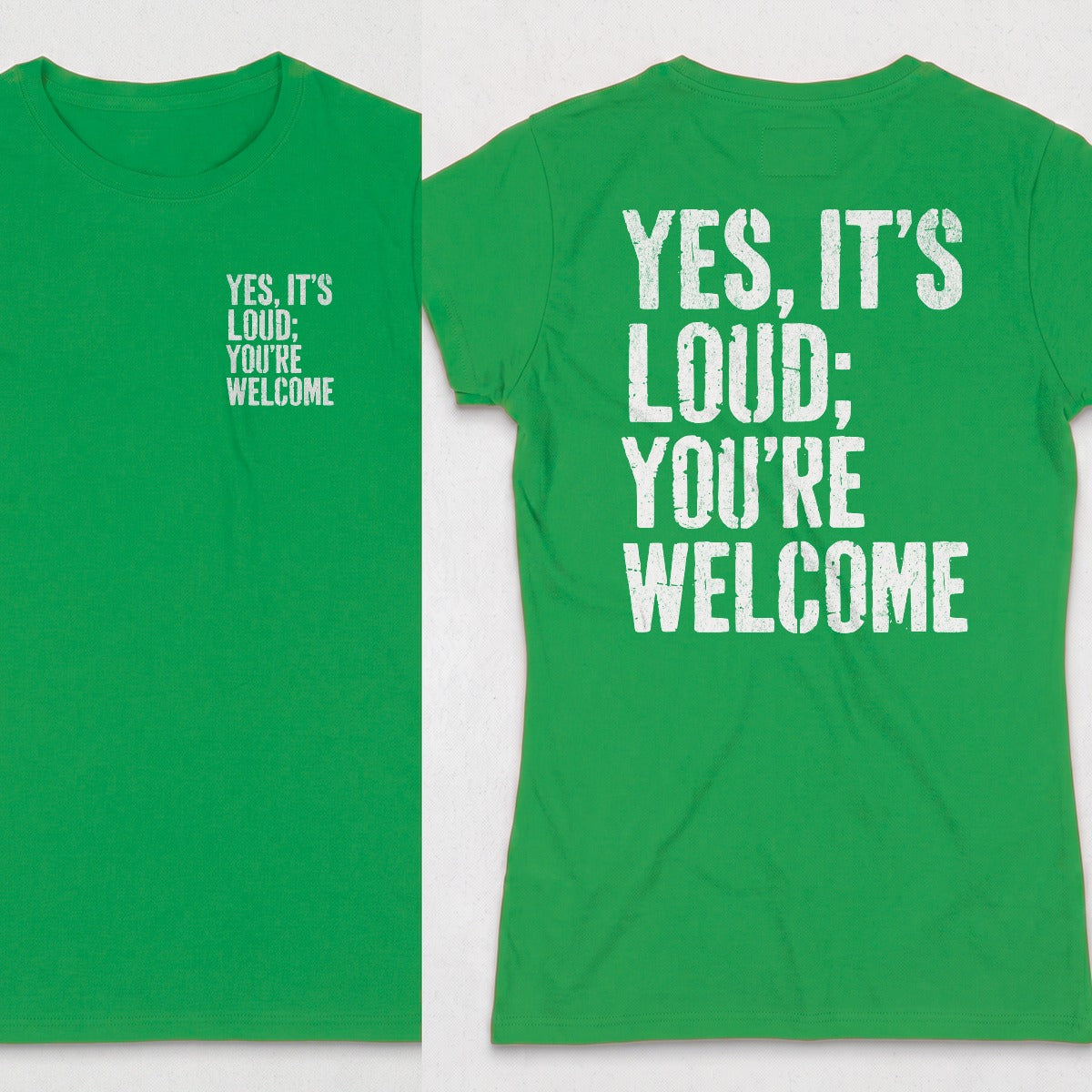 Irish Green | Left Chest + Back