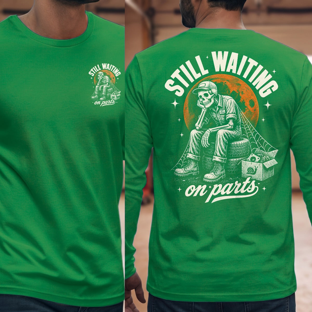 Irish Green | Front & Back