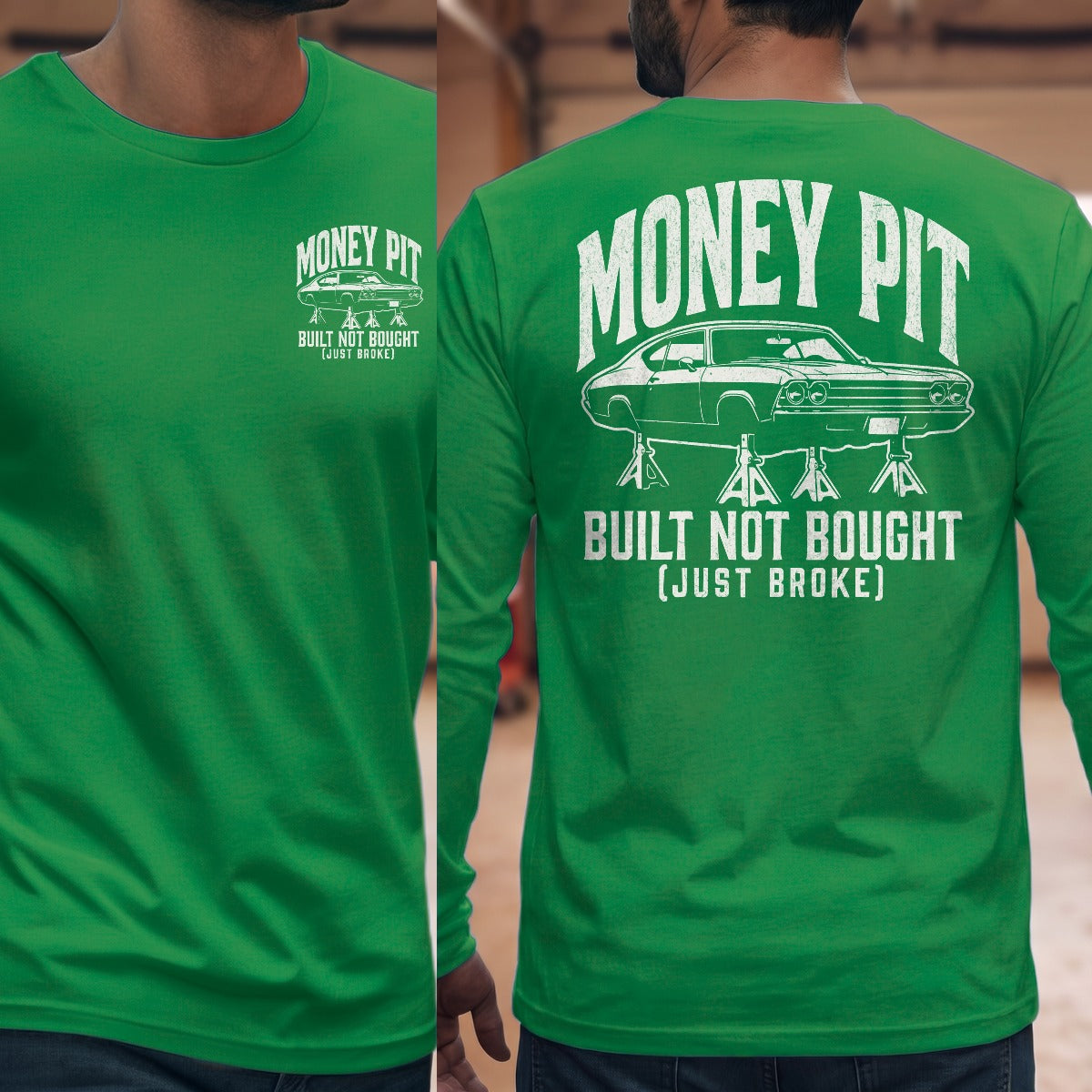 Irish Green | Front & Back